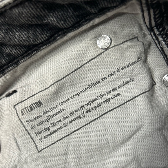 Sezane brut sexy black jeans - Picture 10 of 13